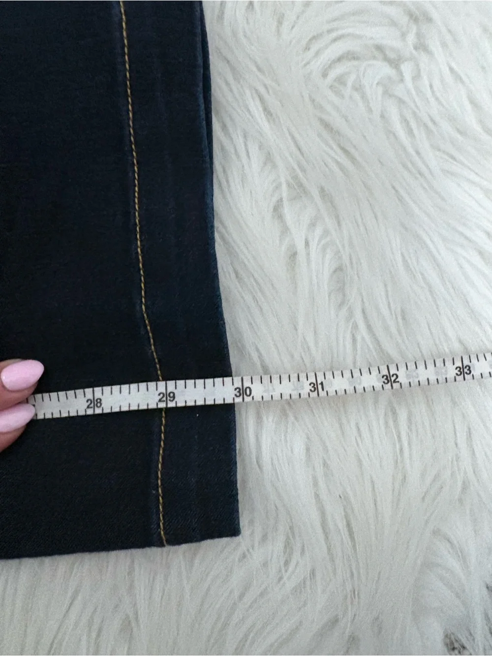 Michael Kors Dark Navy Flare Jeans